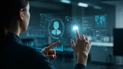 Elevate your AI interactions. A visual representation of a user skillfully crafting and optimizing AI prompts for superior results.