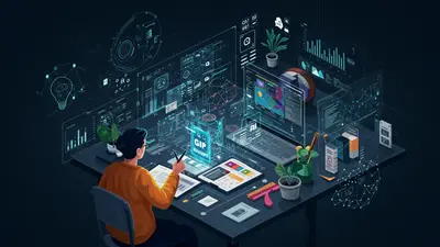 A concise, engaging description of ‘Craft Irresistible Marketing Campaigns Using ChatGPT Secrets’ that visually captures its central idea. It should show AI assisting in creating engaging marketing.