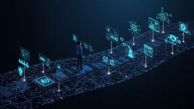A visual guide to mastering your AI career path with strategic moves for lasting success.