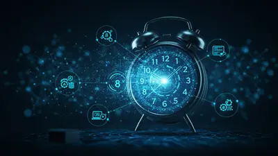 A concise, engaging description of ‘Reclaim Your Day 8 Essential AI Tools to Save Time’ that visually captures its central idea.