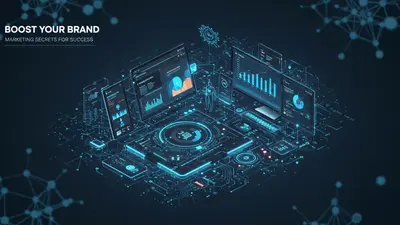 ChatGPT interface overlaid with marketing analytics and growth charts, symbolizing effective AI-driven brand strategies.