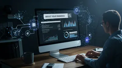 AI content tools visualize how to transform your SEO strategy and boost search engine rankings.