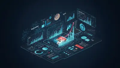 An engaging visual of AI-powered insights transforming a Shopify store, illustrating how smart optimization apps lead to dramatically increased sales and e-commerce success.