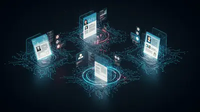 An infographic-style illustration showcasing seven distinct methods where AI refines and optimizes content, leading to increased audience engagement and improved readability.