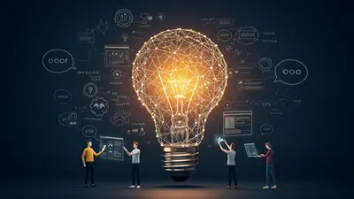 AI illuminates the path to innovation, sparking brilliant ideas and transforming the way we brainstorm and create.