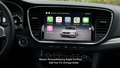 Transform your Apple CarPlay experience by easily adding a unique image of your own car.