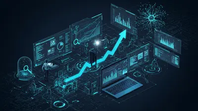 A visual representation of AI enhancing SEO to achieve higher search rankings and smarter optimization strategies.