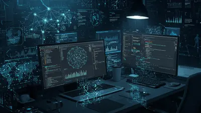 Visualizing AI’s profound impact on modern software development, enhancing every aspect of a developer’s workflow.