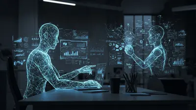 The powerful synergy of human creativity and AI efficiency, unlocking new potentials in collaborative projects.