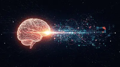 Visualizing advanced prompt engineering connecting human thought to AI creativity.