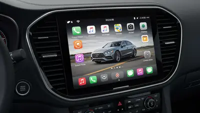 Easily personalizing your Apple CarPlay experience by adding a custom image of your car to the display.