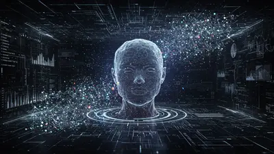 A person creating beautiful images using an AI art generation tool.