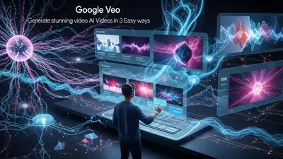 Effortlessly creating stunning AI videos with Google Veo 3’s intuitive interface.