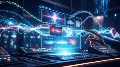 A concise, engaging description of ‘Google Veo 3 Unleashed Your Ultimate Guide to AI Video Creation’ that visually captures its central idea. A dynamic visual of Google Veo 3’s AI generating intricate video content, symbolizing the ease and power of new creative tools.