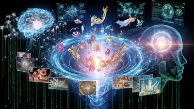 A captivating illustration of Grok Imagine empowering users to unleash their creativity through advanced AI image generation techniques.