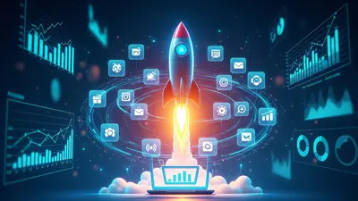 Visualizing how 10 essential Shopify apps propel your online store to new heights of success.
