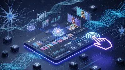 A concise, engaging description of ‘Your Guide to Amazing Grok AI Videos Effortless Creation’ that visually captures its central idea.