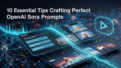 Unlock the full potential of OpenAI Sora by learning to craft perfect prompts for amazing AI-generated videos.