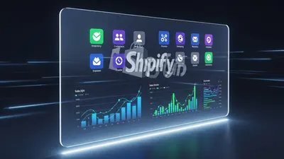 A visually engaging representation of essential Shopify apps driving business growth and success for online entrepreneurs.