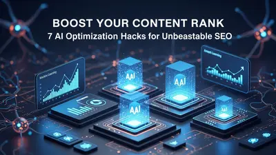 Harness AI for superior content optimization, driving your rankings skyward and achieving unbeatable SEO.