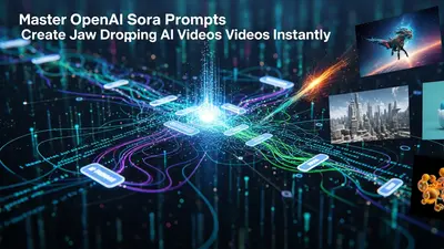 Mastering OpenAI Sora prompts to unleash stunning, instantly generated AI video masterpieces.