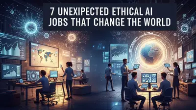 Explore 7 unexpected ethical AI jobs shaping a better future for all.