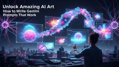 Unleash your creative potential by mastering Gemini prompts for breathtaking AI image generation.