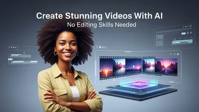 Empower your storytelling: create captivating videos with AI, no prior editing experience required.
