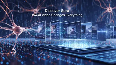 A visual journey into Sora’s revolutionary impact on video creation, showcasing the seamless blend of AI and dynamic visuals.
