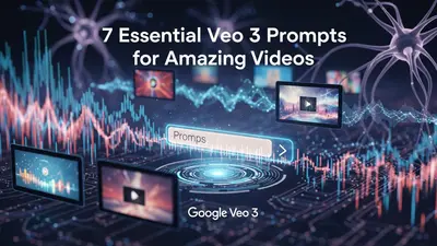 Unlock your video creativity: discover 7 essential prompts to generate amazing visuals with Google Veo 3.