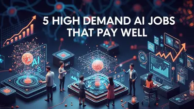 Charting your path to success in the AI job market by exploring five high-demand, well-paying career opportunities.