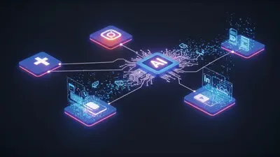 Generative AI effortlessly automates social media content, streamlining digital presence and engagement.