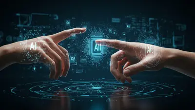 A concise, engaging description of ‘Mastering AI Content Creation 5 Hurdles You Can Easily Overcome’ that visually captures its central idea.