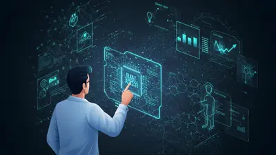 A writer confidently navigates AI content creation, skillfully avoiding common pitfalls to produce high-quality, engaging text.