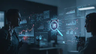 Visualizing AI’s power transforming SEO strategies to achieve higher search engine rankings.