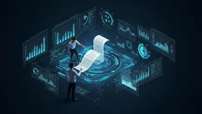 Visualize the synergy of AI content and business growth shaping the future of digital strategy.