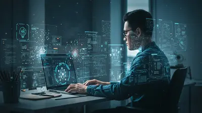 A developer masters AI coding with 7 practical tools, integrating intelligent solutions into their workflow.