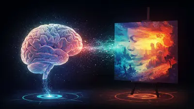 Grok Imagine unleashing creativity, turning abstract concepts into beautiful visual art.