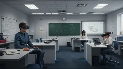A virtual reality landscape brought to life with Gemini prompts.