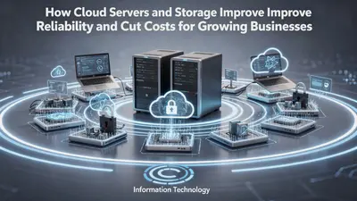 How Cloud Servers and Storage Improve Reliability and Cut Costs for Growing Businesses