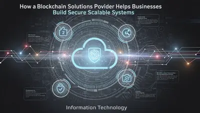 How a Blockchain Solutions Provider Helps Businesses Build Secure Scalable Systems