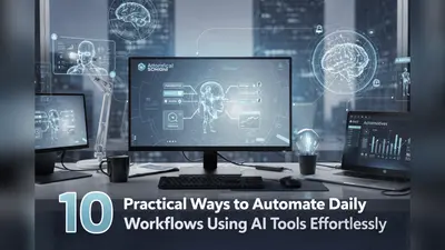 10 Practical Ways to Automate Daily Workflows Using AI Tools Effortlessly