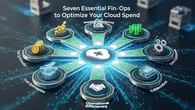 Unlocking greater efficiency and savings: Explore the seven essential FinOps services vital for optimizing your cloud spend.