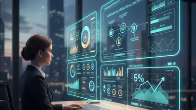 Financial expert analyzing cost optimization strategies through FinOps consulting.