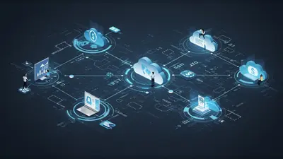 Visualizing the collaborative effort of FinOps professionals in solving cloud financial challenges.
