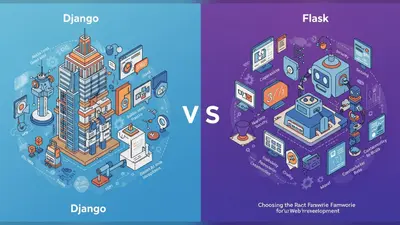 Python Django vs Flask Choosing the Right Framework for Web Development