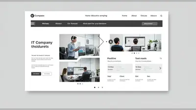 Simple IT Website Design That Wins Clients