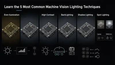 Learn the 5 Most Common Machine Vision Lighting Techniques