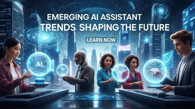 Visualizing the cutting-edge trends that are revolutionizing AI assistant technology.