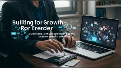 Building for Growth A Guide to Scalable CRM Solutions for Enterprises